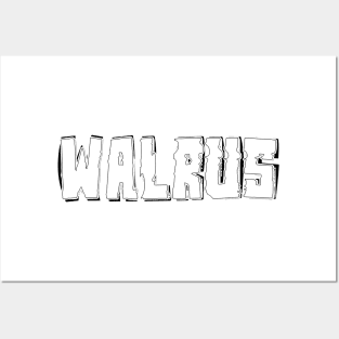 Walrus Posters and Art